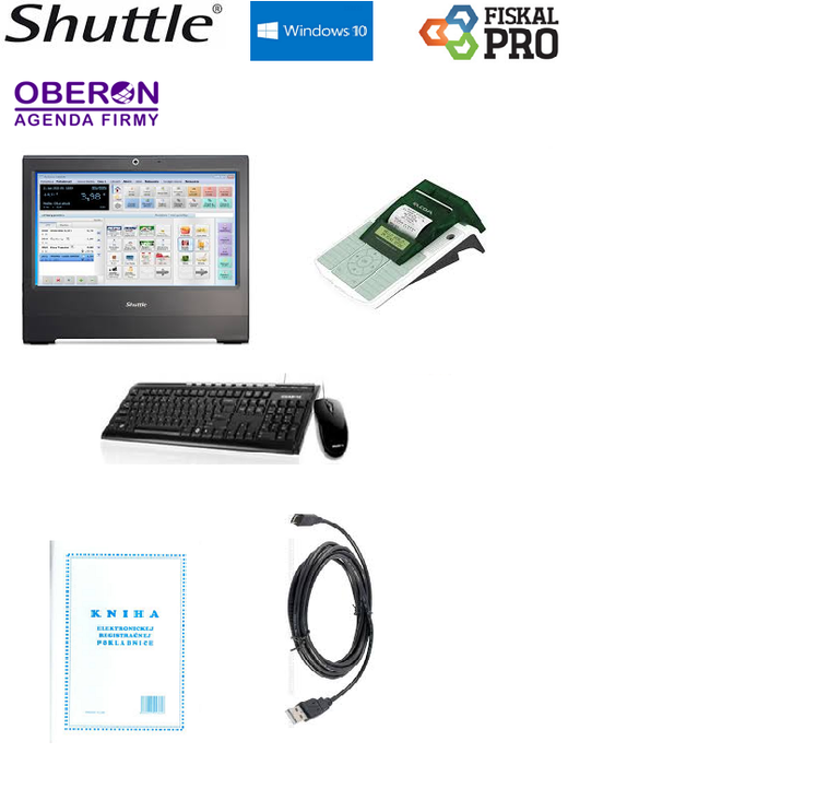 PC POS zostava s Shuttle X50V6, Mini Efox