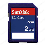 SD karta 2 GB